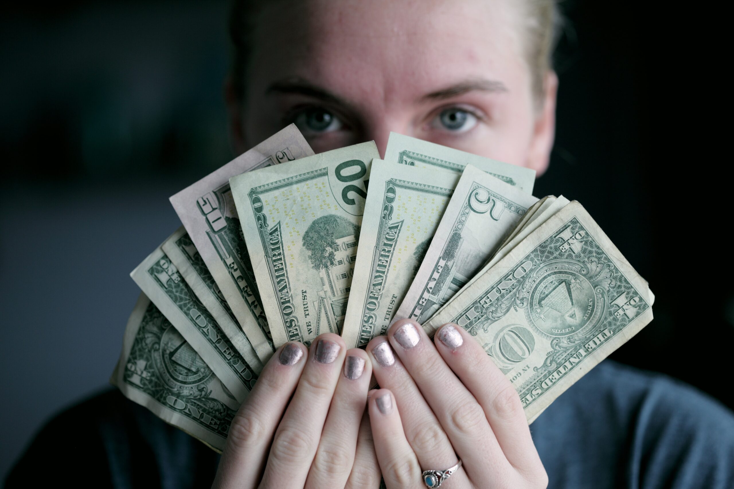 Holding money